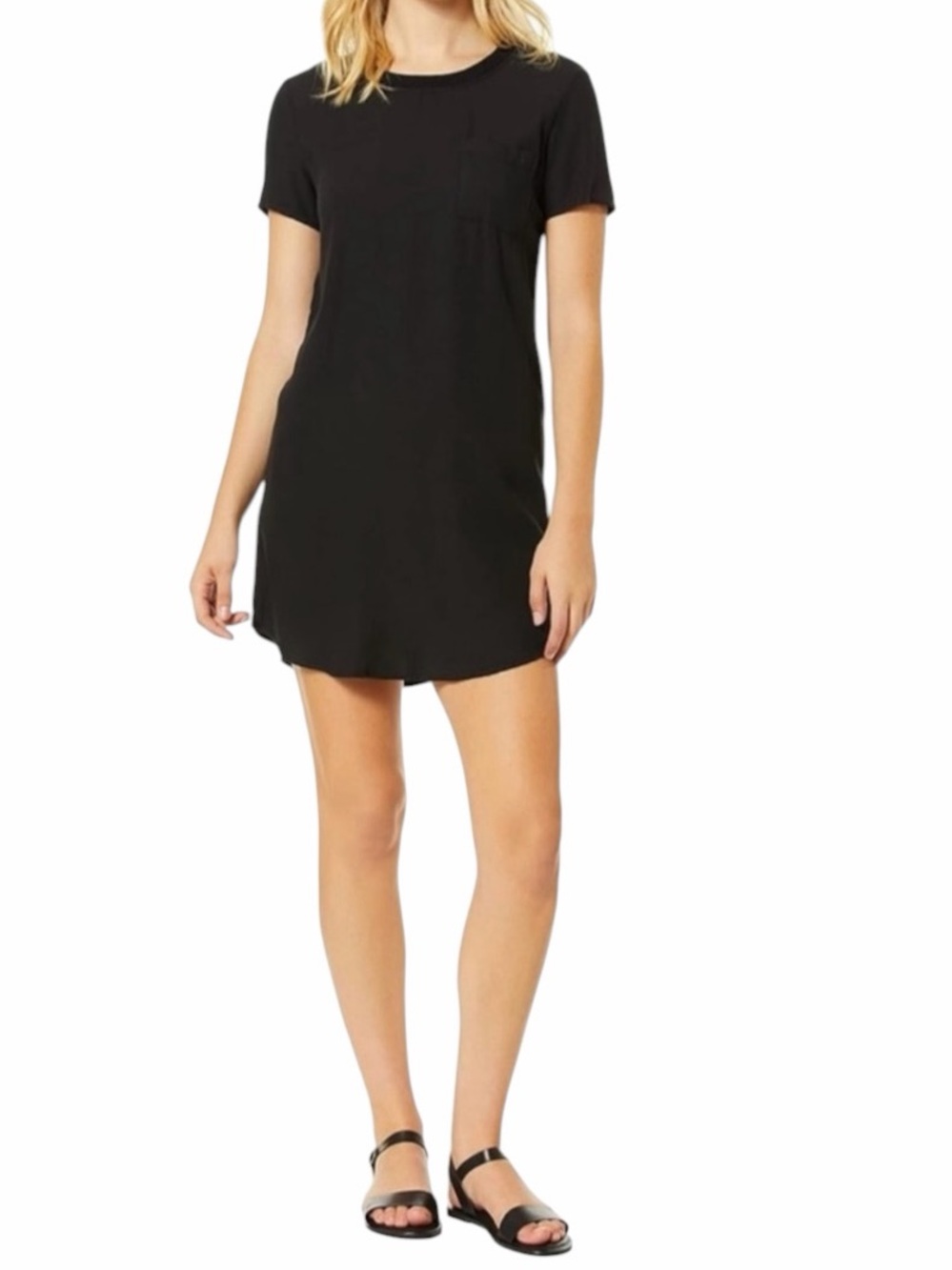 Splendid Mixed Media T-shirt Dress - Picture 1 of 9